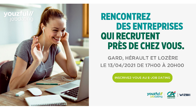E-Job Dating Gard, Hérault & Lozère : décrochez un emploi !