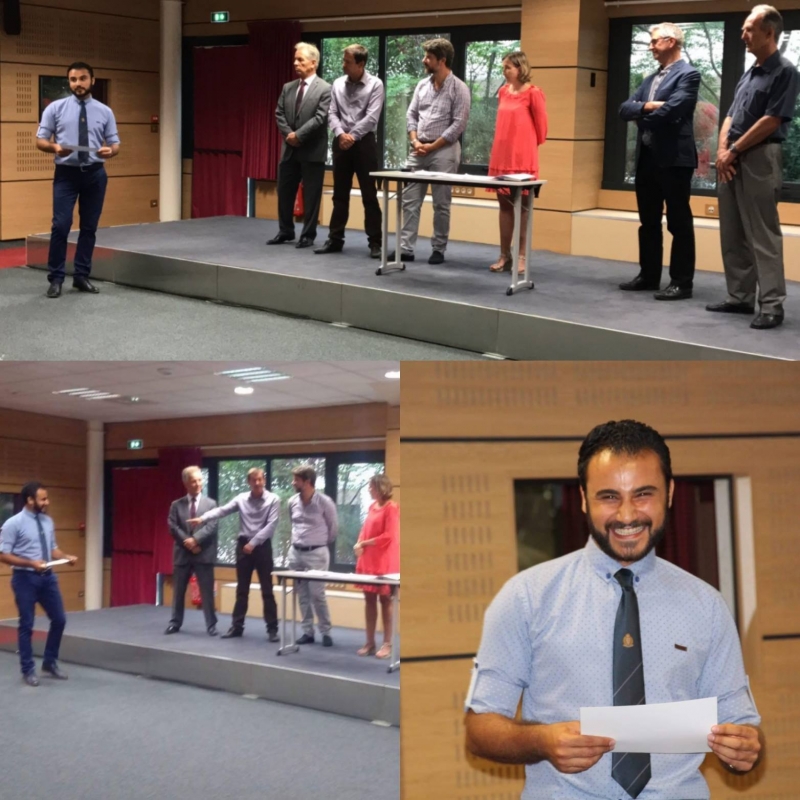 Et le 1er Prix du Concours de la « Vocation à l’international » est attribué à… un étudiant de l’Université Paul-Valéry !